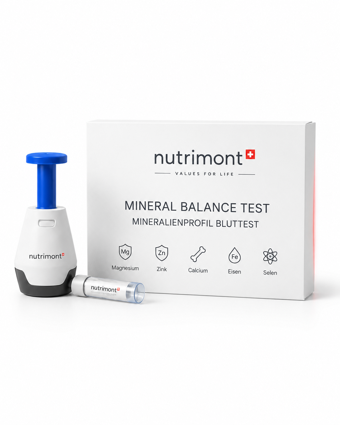 Spurenelemente und Mineralstoffe einzeln – Test-Kit